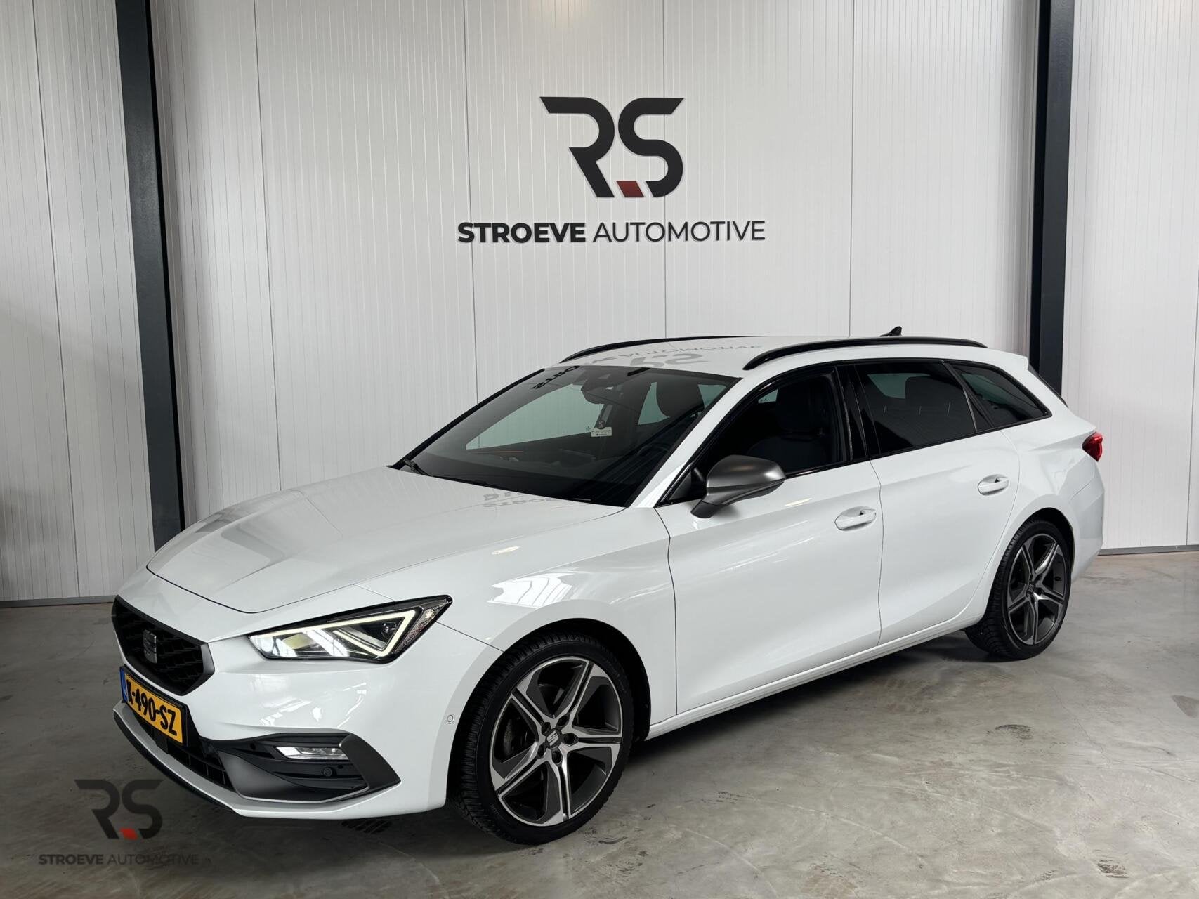 Seat Leon Sportstourer 1.5 TSI 150 pk FR Buss Intense | Navi, Auto's, Voorwielaandrijving, Dealer onderhouden, Stof, 1498 cc