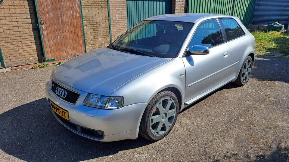 Audi S3 1.8 T ABY 2000 Grijs 225pk, Auto's, Euro 2, TT, Zwart, 4 cilinders