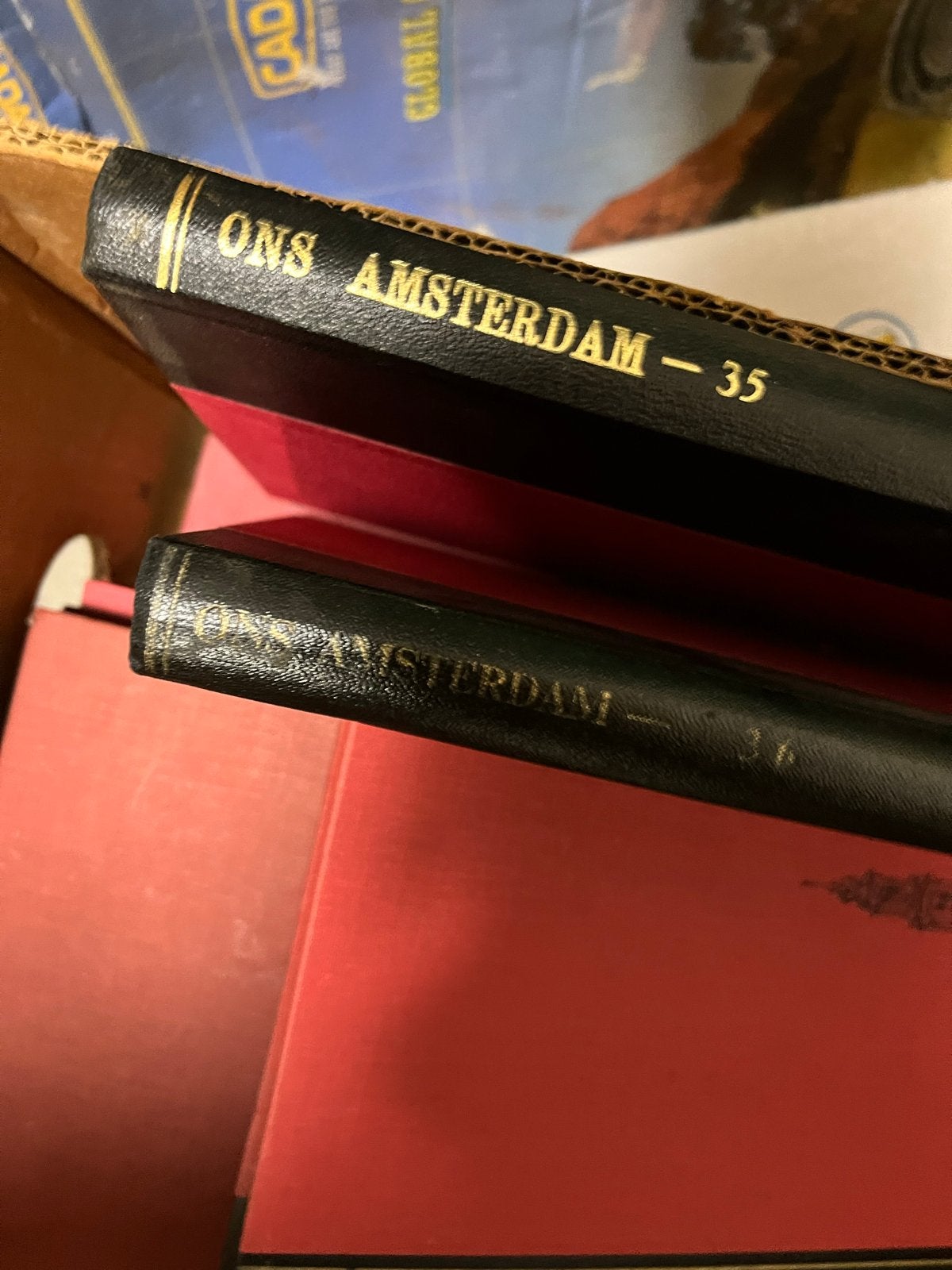 Reeks boeken "Ons Amsterdam" - 10 stuks, Ophalen, 20e eeuw of later, Gelezen