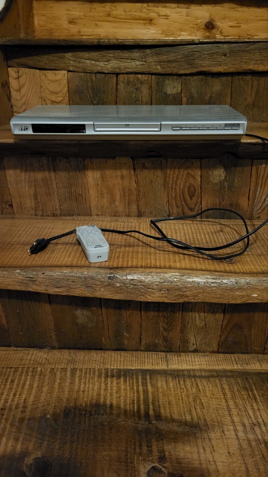 JVC XV-N332S DVD-speler (Zilver) – Met afstandsbediening, Ophalen of Verzenden, Gebruikt, JVC