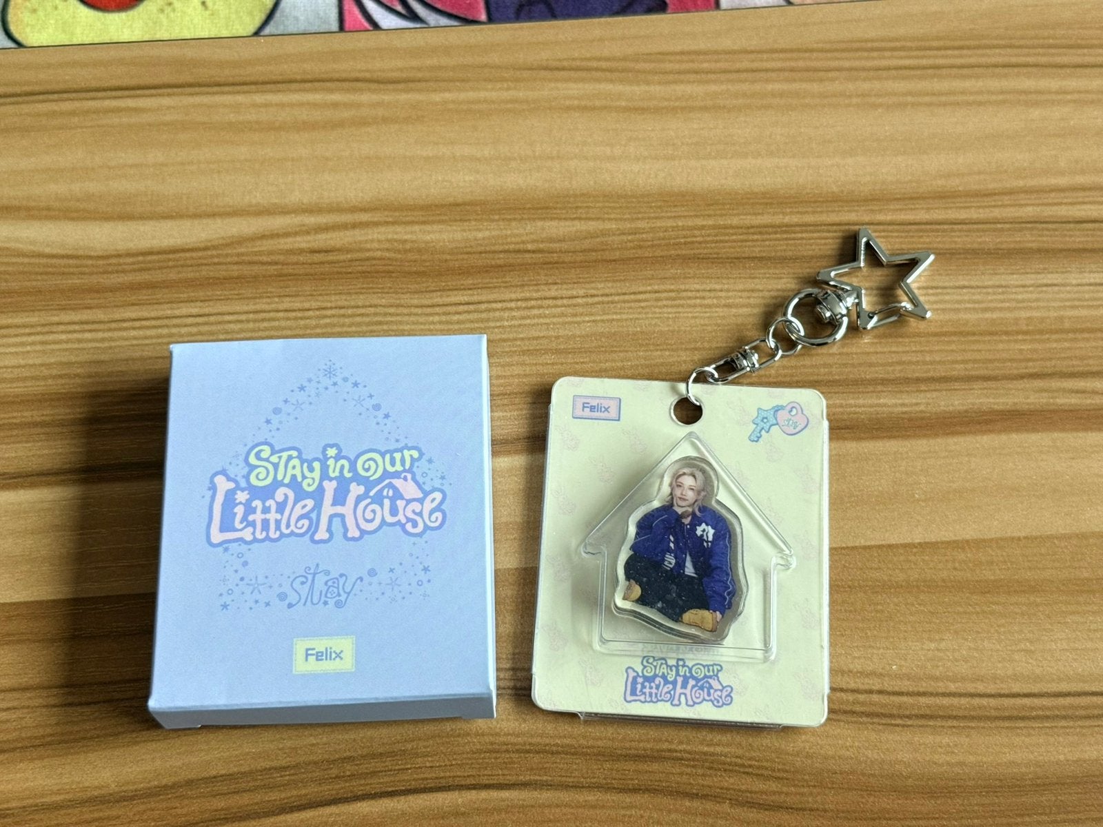 Stray Kids officieel Felix merch stay in our little house, Ophalen of Verzenden, Zo goed als nieuw, Foto of Kaart