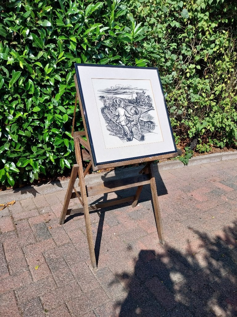 Antieke schildersezel, Antiek en Kunst, Ophalen