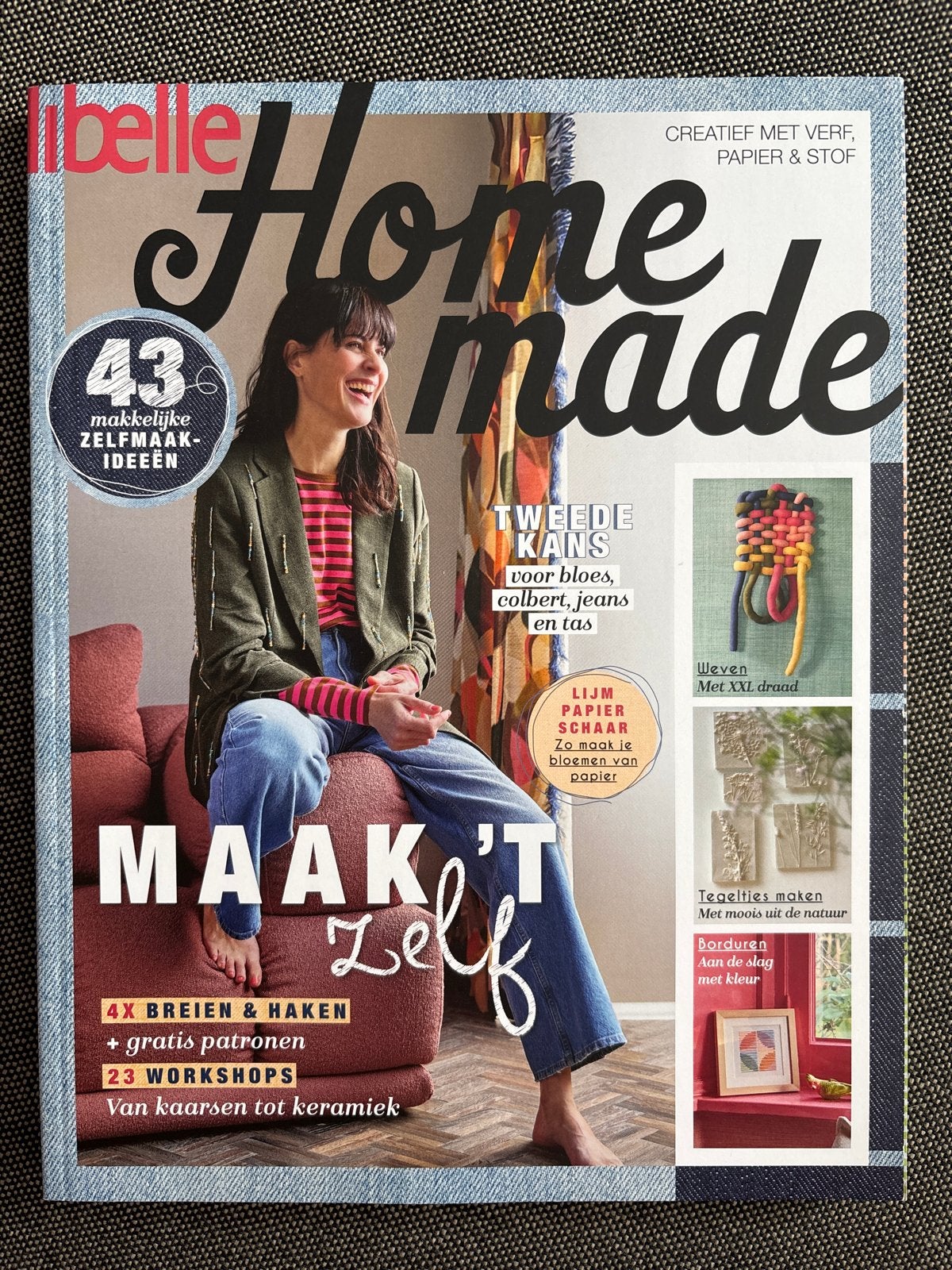 Libelle HomeMade: 43 makkelijke zelfmaak-ideeën, Verzenden, Nieuw, Breien of Haken, Patroon of Boek