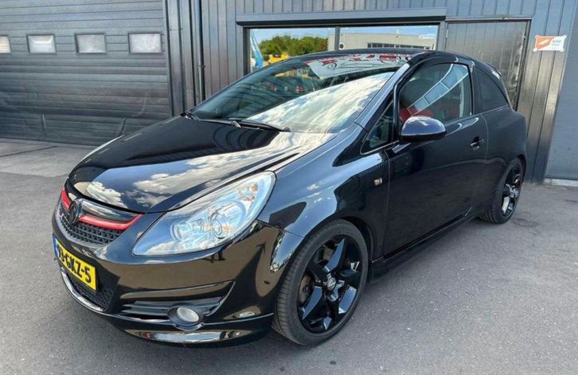 Opel Corsa VXR  1.6 GSI Turbo 3D 2008 Zwart, bod vanaf €3000, Stof, 4 cilinders, Zwart, Origineel Nederlands