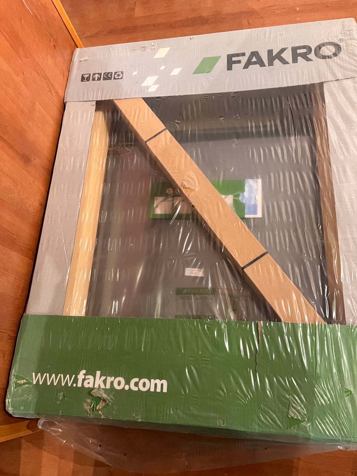 Nieuw in verpakking: FAKRO FTP-V P2 Secure Dakraam (78x98), Ophalen, Minder dan 80 cm, 80 tot 120 cm, Nieuw