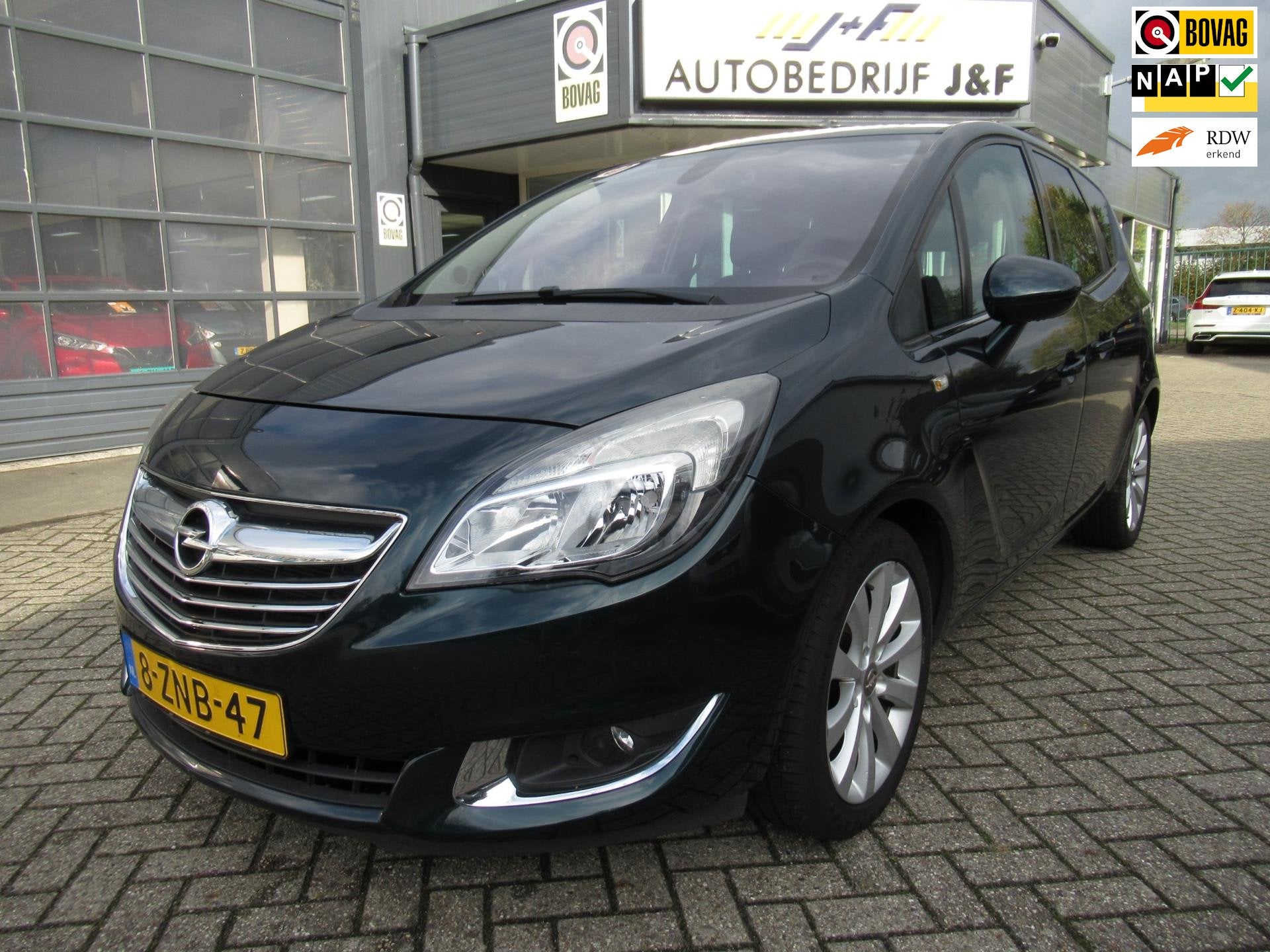 Opel Meriva 1.4 Turbo Cosmo / PDC / NAV / Leder / Stoelverw., Auto's, Opel, Voorwielaandrijving, Gebruikt, 4 cilinders, Bedrijf