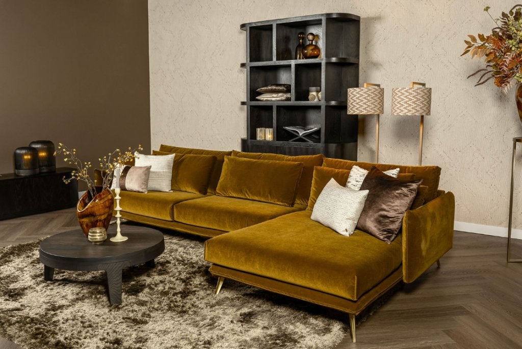 Hoekbank Chiapas l Whoon | Meubilex l van €2204 voor €1299, Huis en Inrichting, Banken | Bankstellen, Ophalen, Gebruikt, Hoekbank