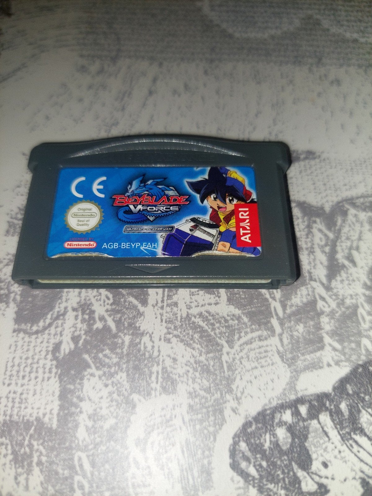 Beyblade V-Force Game Boy Advance (GBA) Game Cartridge, Gebruikt, Vechten, 1 speler, Ophalen of Verzenden