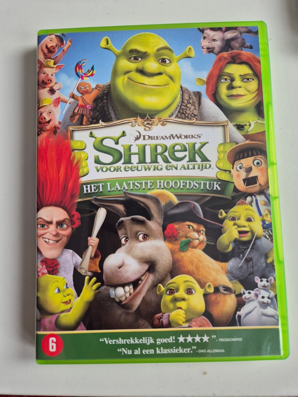 Shrek Voor Eeuwig en Altijd - Het Laatste Hoofdstuk DVD, Animatie, Nederlands, Ophalen of Verzenden, Zo goed als nieuw