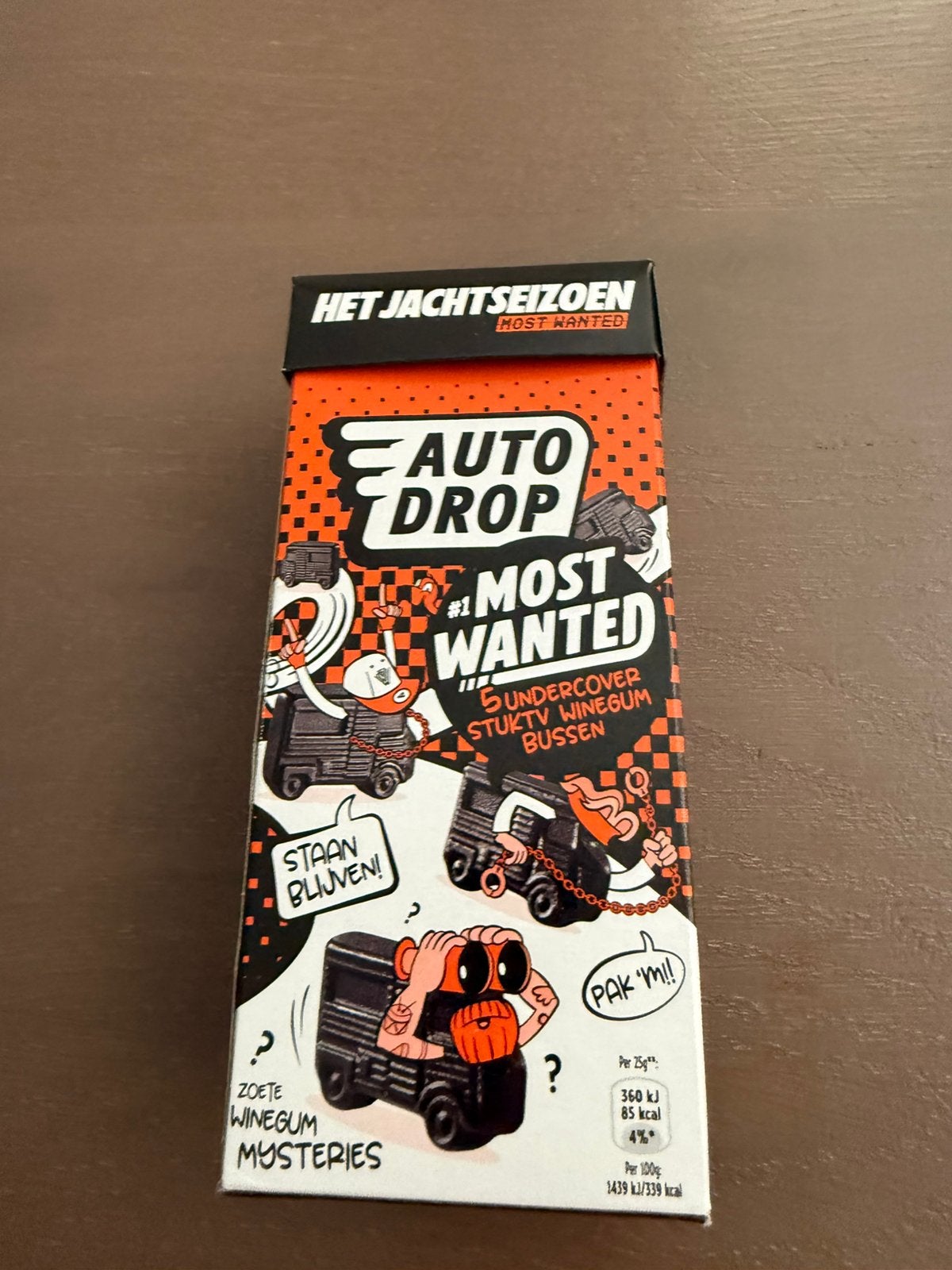 Autodrop x StukTV Most Wanted Winegum Bussen 380g, Ophalen