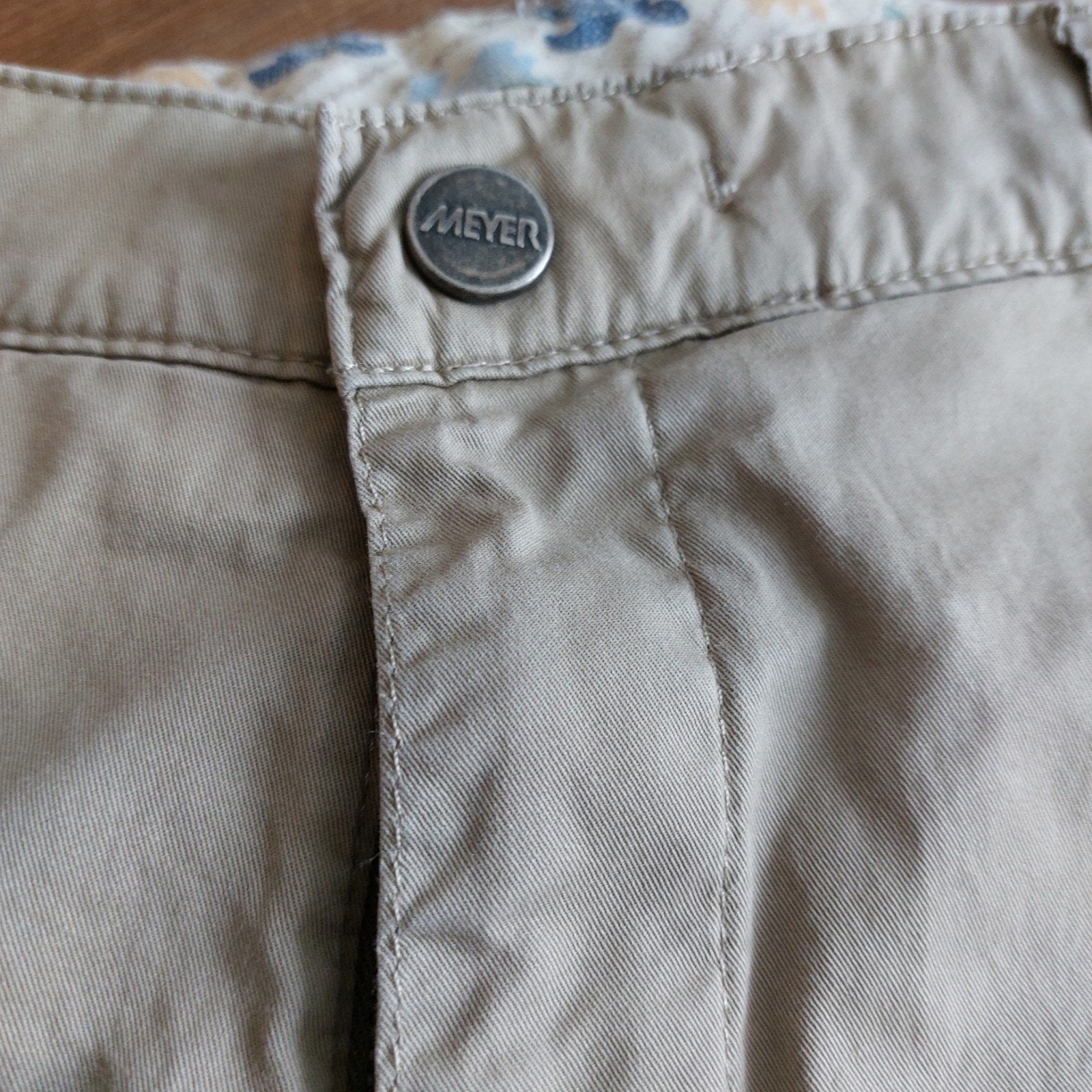 Meyer broek maat 25 of xl, Ophalen, Zo goed als nieuw, Maat 56/58 (XL), Beige