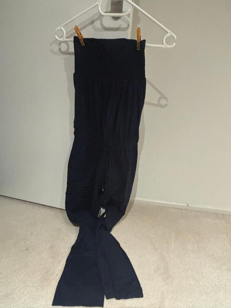 Patrizia Pepe Jumpsuit Maat 36 (M), Kleding | Dames, Jumpsuits, Ophalen of Verzenden, Zo goed als nieuw, Maat 38/40 (M), Blauw