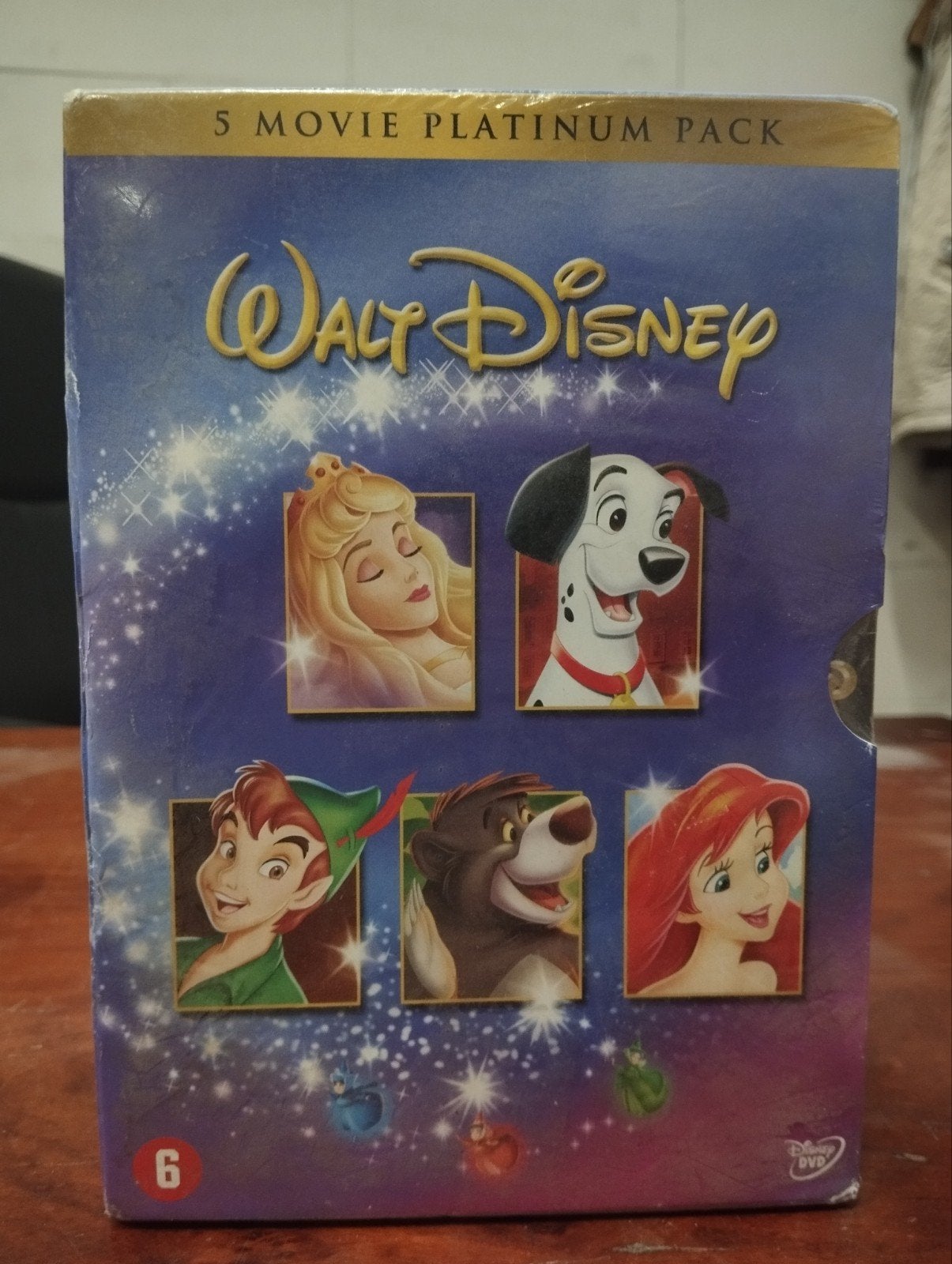 Walt Disney 5 Movie Platinum Pack DVD, Animatie, Alle leeftijden, Ophalen of Verzenden, Inclusief doosje