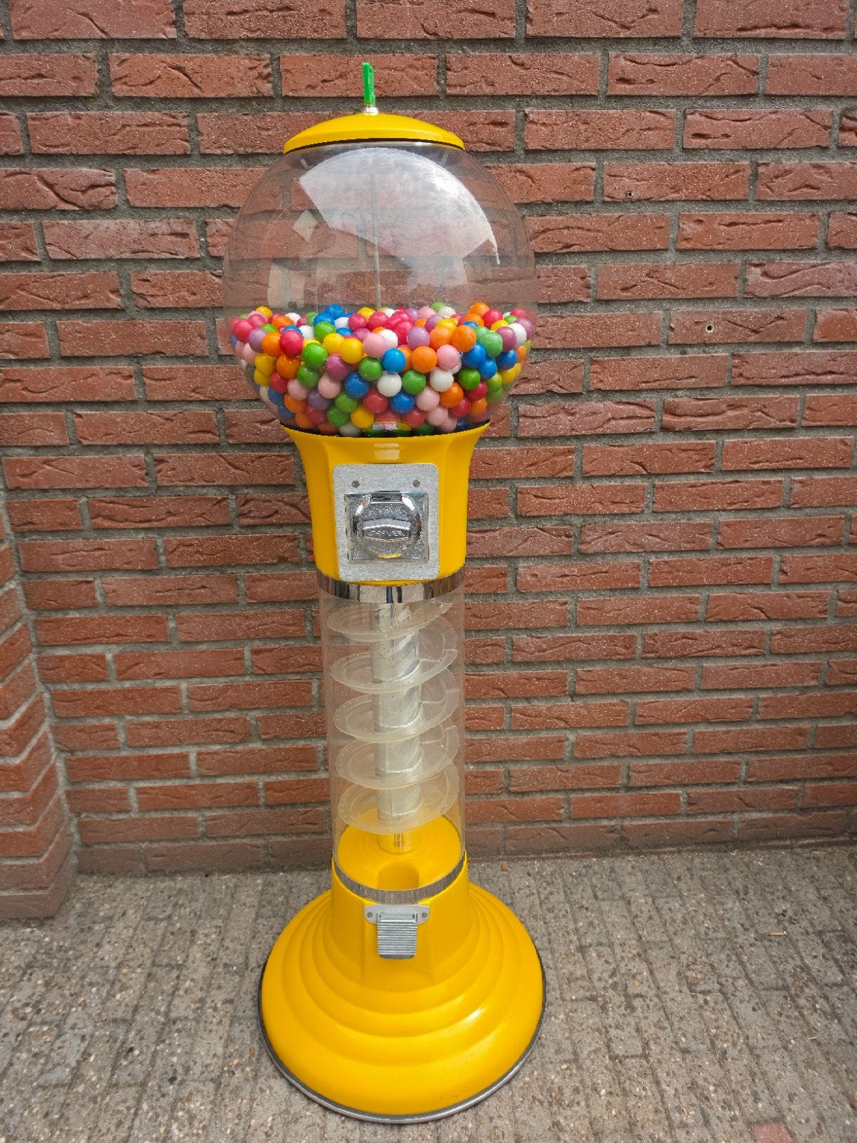 FIFTIES SIXTIES BEAVER SPIRAAL KAUWGOMBALLEN AUTOMAAT 120 CM, Verzamelen, Automaten | Overige, Ophalen, Zo goed als nieuw