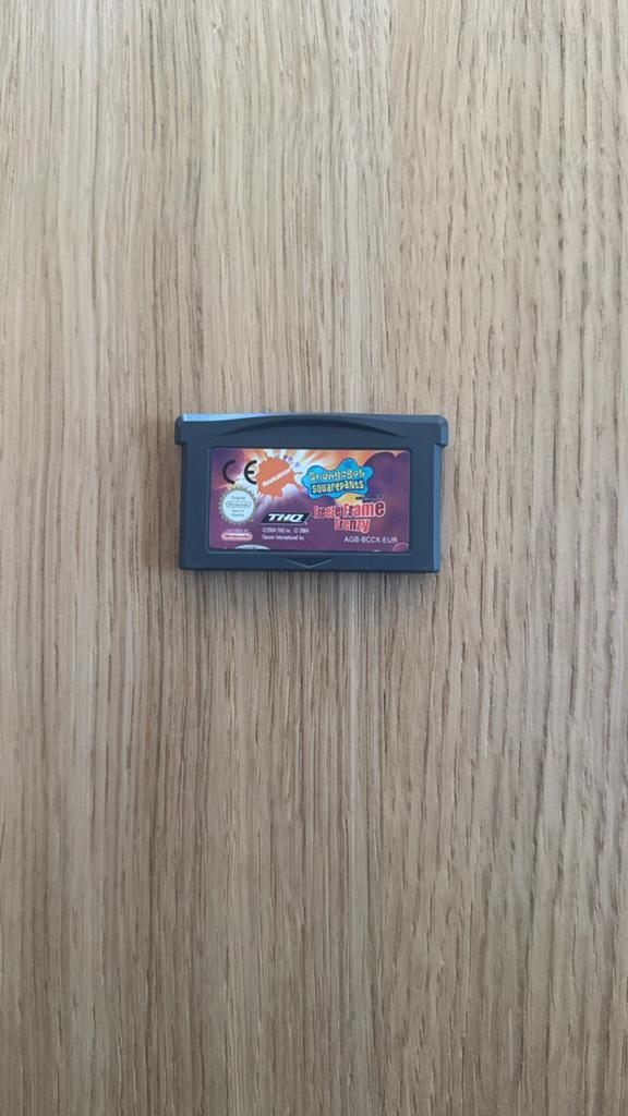 Spongebob Freeze Frame Frenzy Gameboy Advance, Avontuur en Actie, 1 speler, Ophalen of Verzenden, Zo goed als nieuw