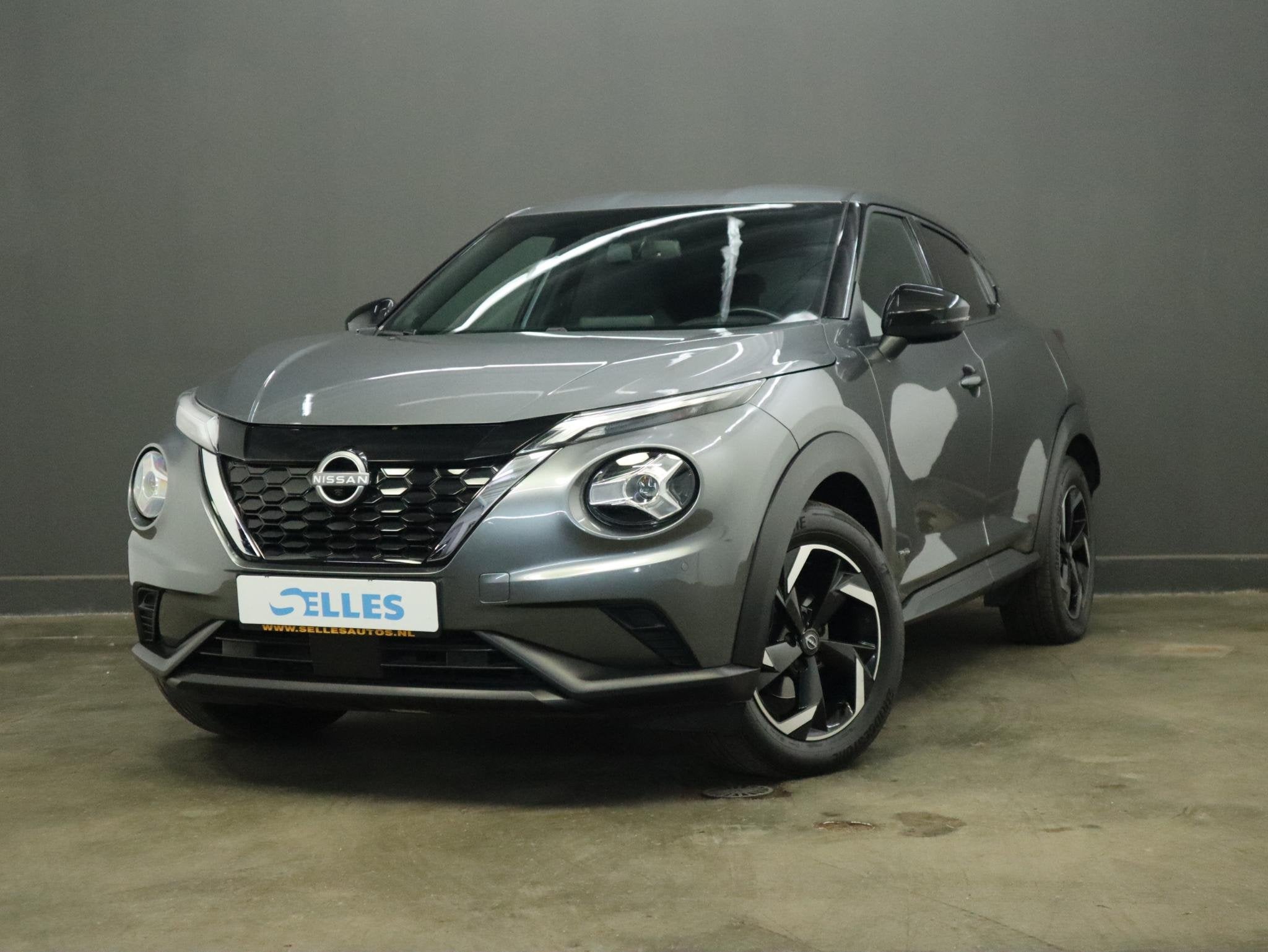 Nissan Juke 1.6 Hybrid Business Premium | Airco | Climate Co, Auto's, 1300 kg, Gebruikt, Leder en Stof, Bedrijf