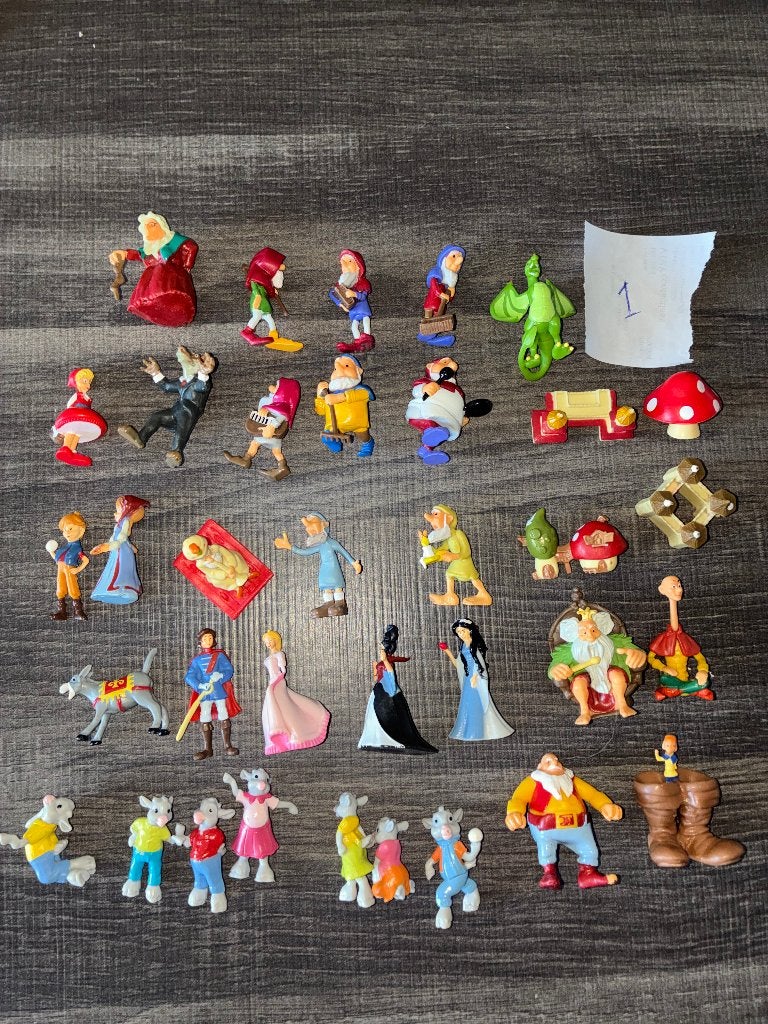 Efteling sprookjesboom poppetjes, Ophalen of Verzenden, Zo goed als nieuw, Beeldje of Poppetje