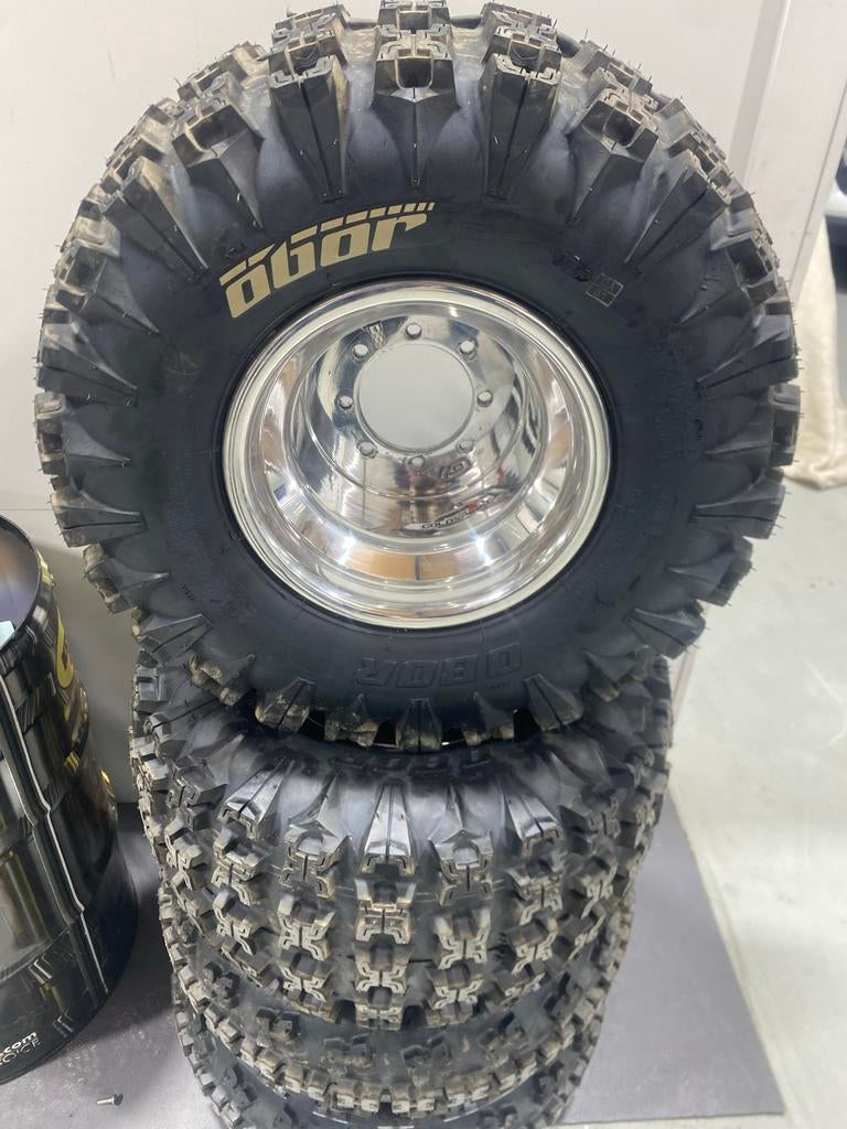 SPOTGOEDKOOP - Set nieuwe velgen plus banden quad Raptor 350, Ophalen of Verzenden, Nieuw