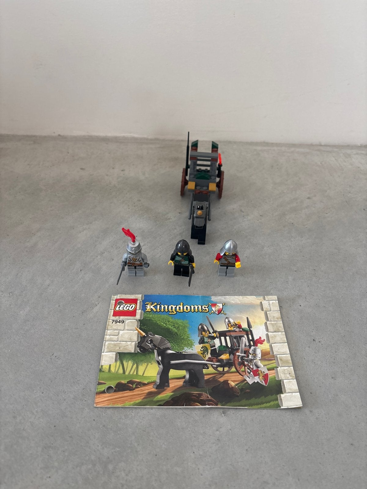 Lego Kingdoms Set 7949, Gebruikt, Lego, Ophalen of Verzenden, Compleet