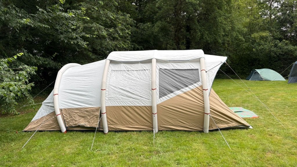 Quechua Air Seconds 6.3 Fresh & Black tent. ZGAN, Caravans en Kamperen, Tenten, Ophalen, Zo goed als nieuw, Tot en met 6