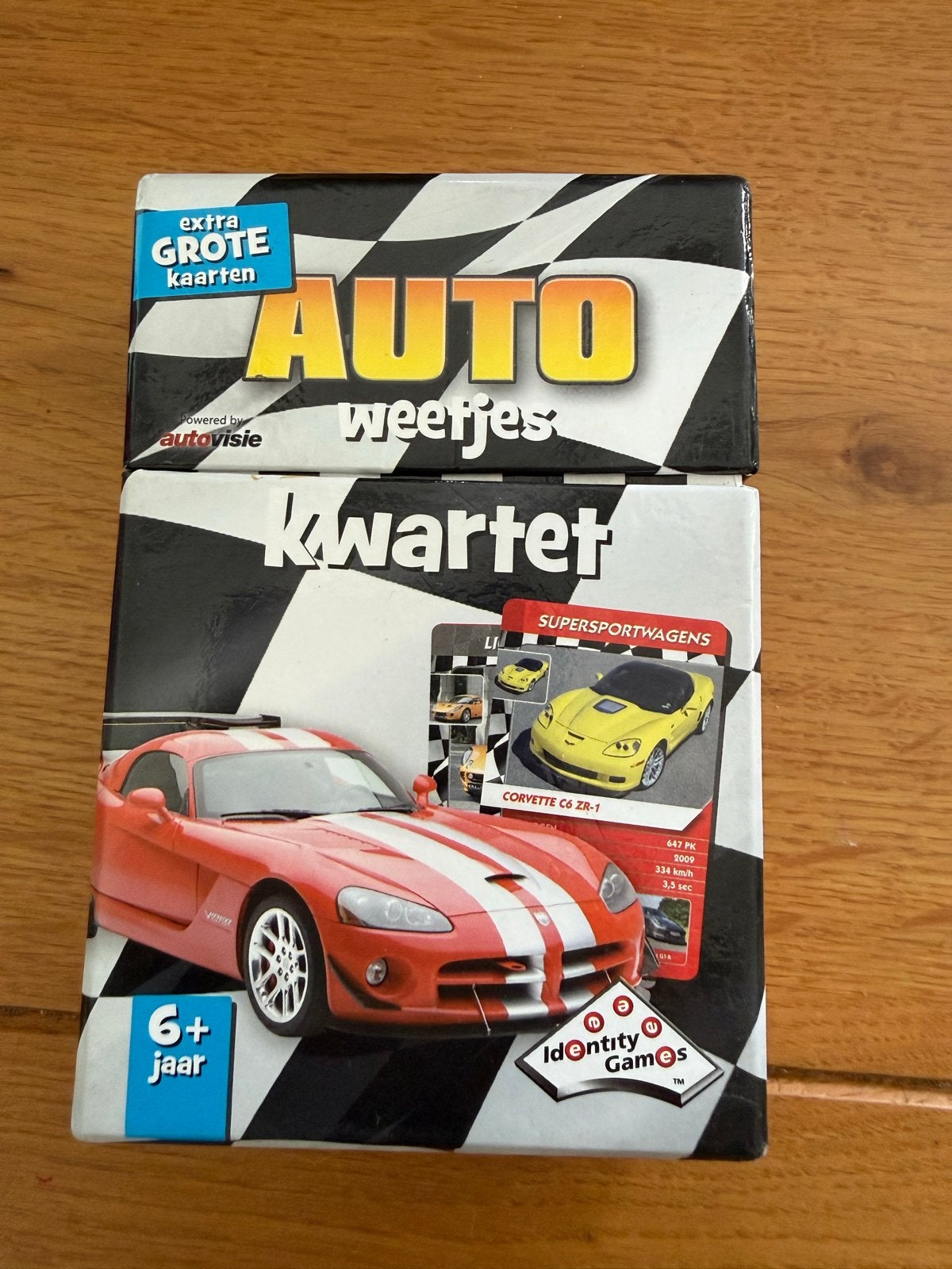 Auto Kwartet, Ophalen of Verzenden, Zo goed als nieuw, Jongen of Meisje