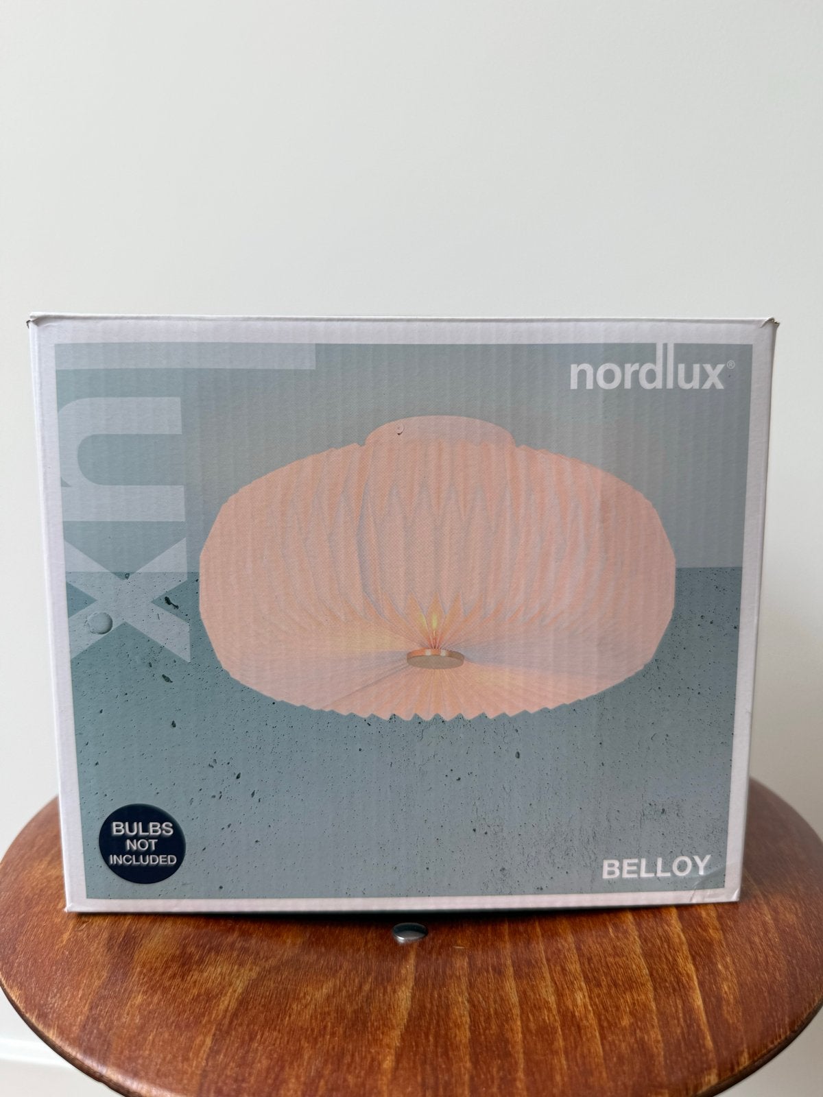 Nordlux Belloy papieren witte lamp - Nieuw in doos, Ophalen of Verzenden, Nieuw, Overige materialen