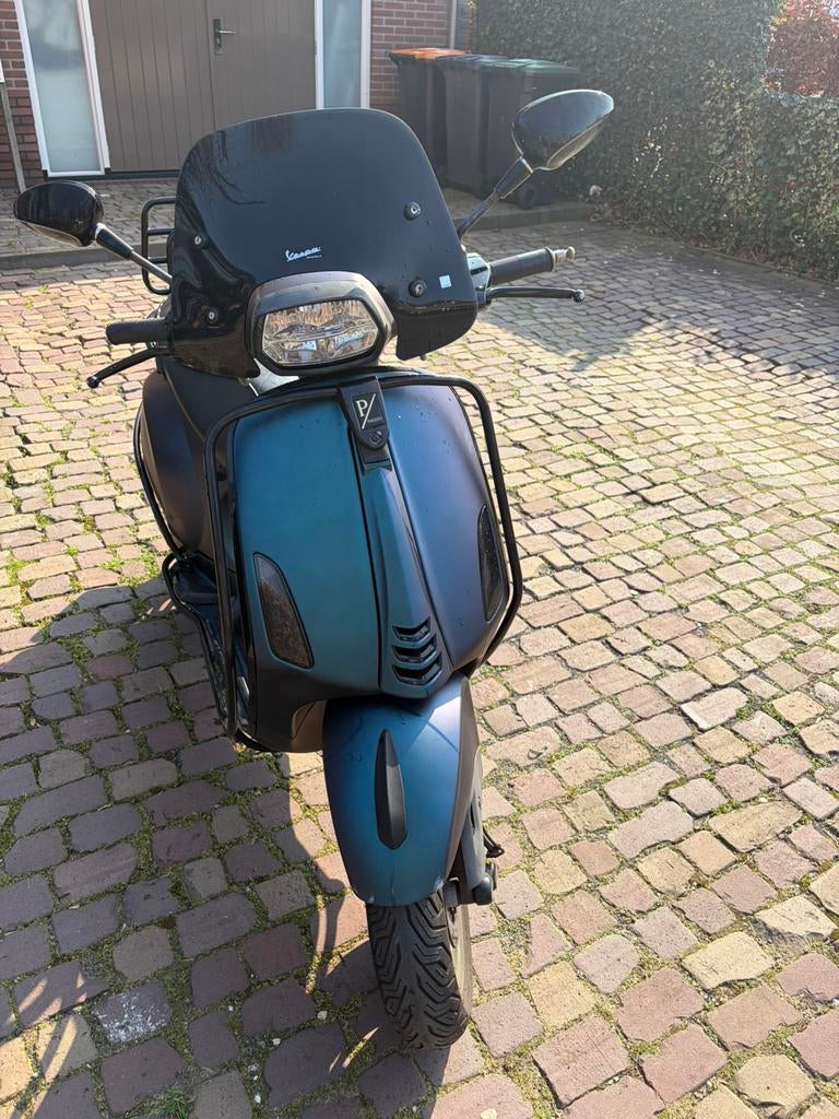 Vespa sprint custom paint, Fietsen en Brommers, Scooters | Vespa, Gebruikt, Overige modellen, Maximaal 45 km/u, Benzine, Ophalen