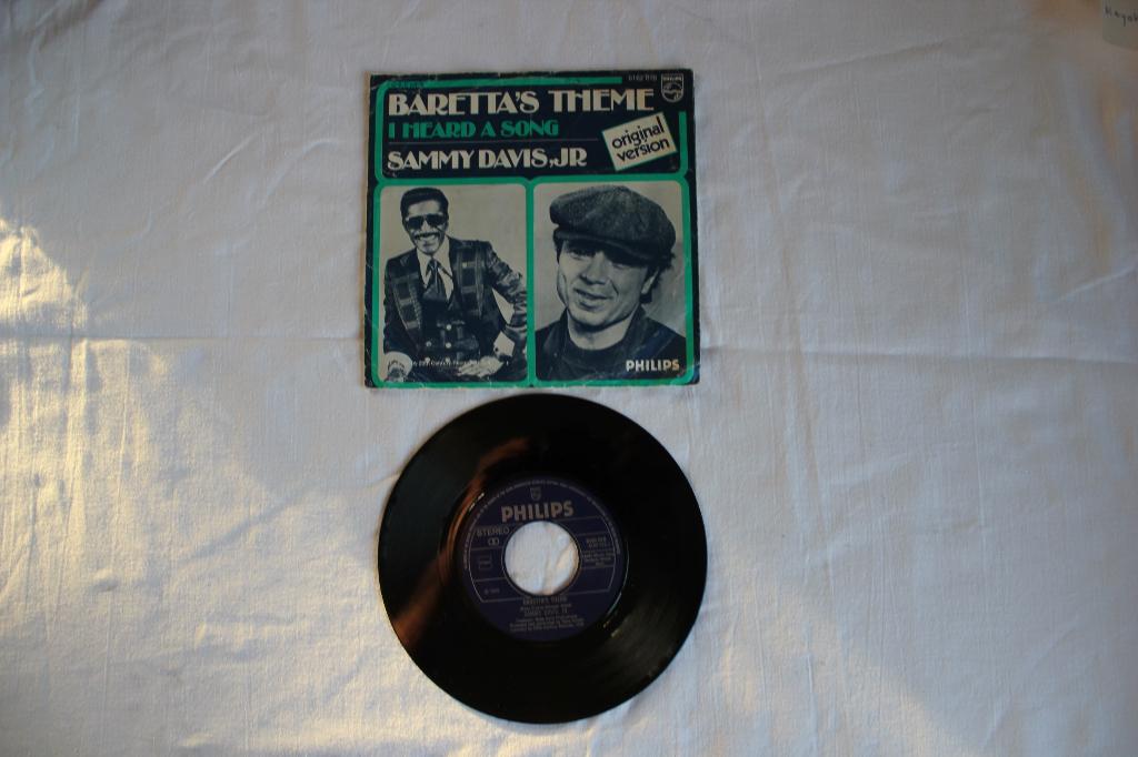 Sammy Davis, jr. - baretta's theme, Ophalen of Verzenden, Gebruikt, 7 inch