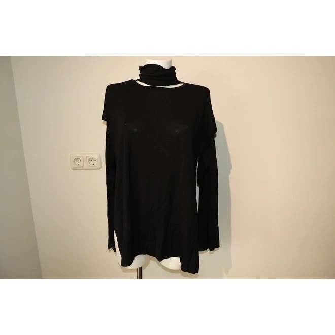 Wolford soft wood pullover zwart opening mouw kol Nieuw, Verzenden, Zwart, Nieuw, Wolford