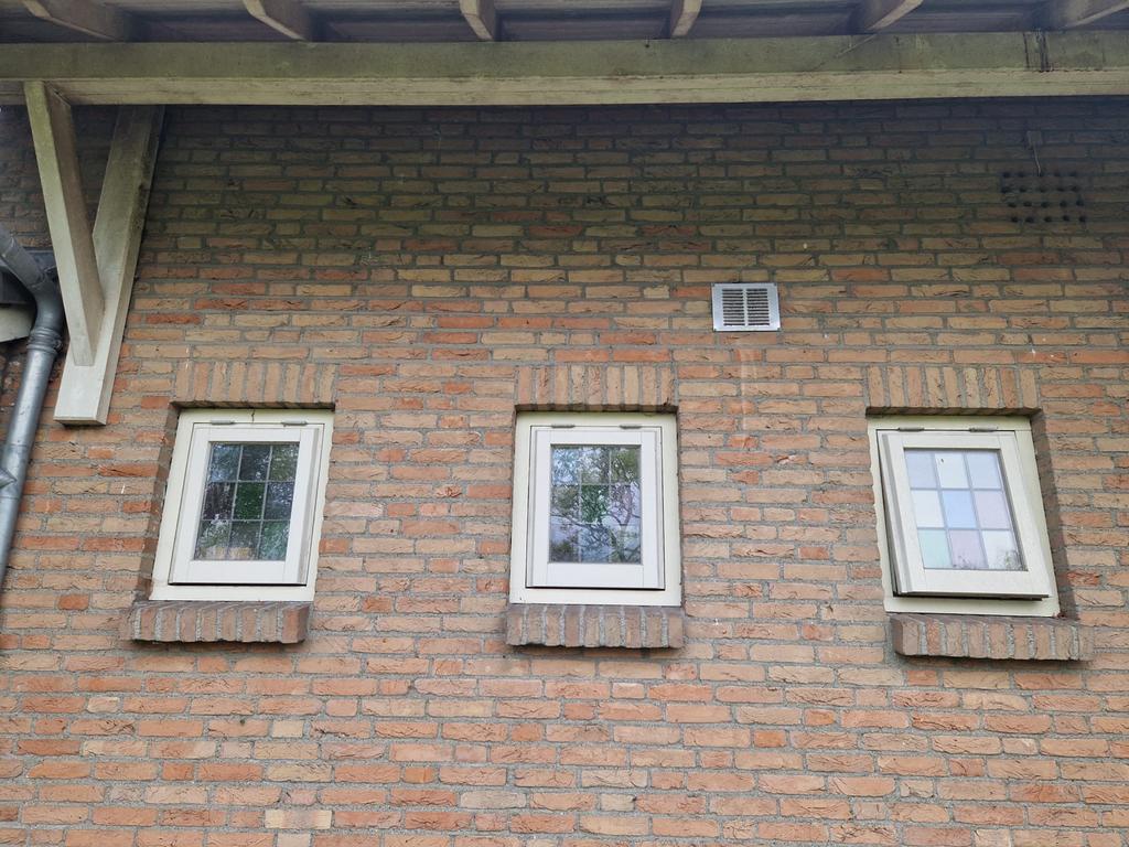 Glas in lood klepraampjes, dubbel glas, Doe-het-zelf en Verbouw, Glas en Ramen, Ophalen, Gevelraam of Ruit, Gebruikt, Minder dan 80 cm