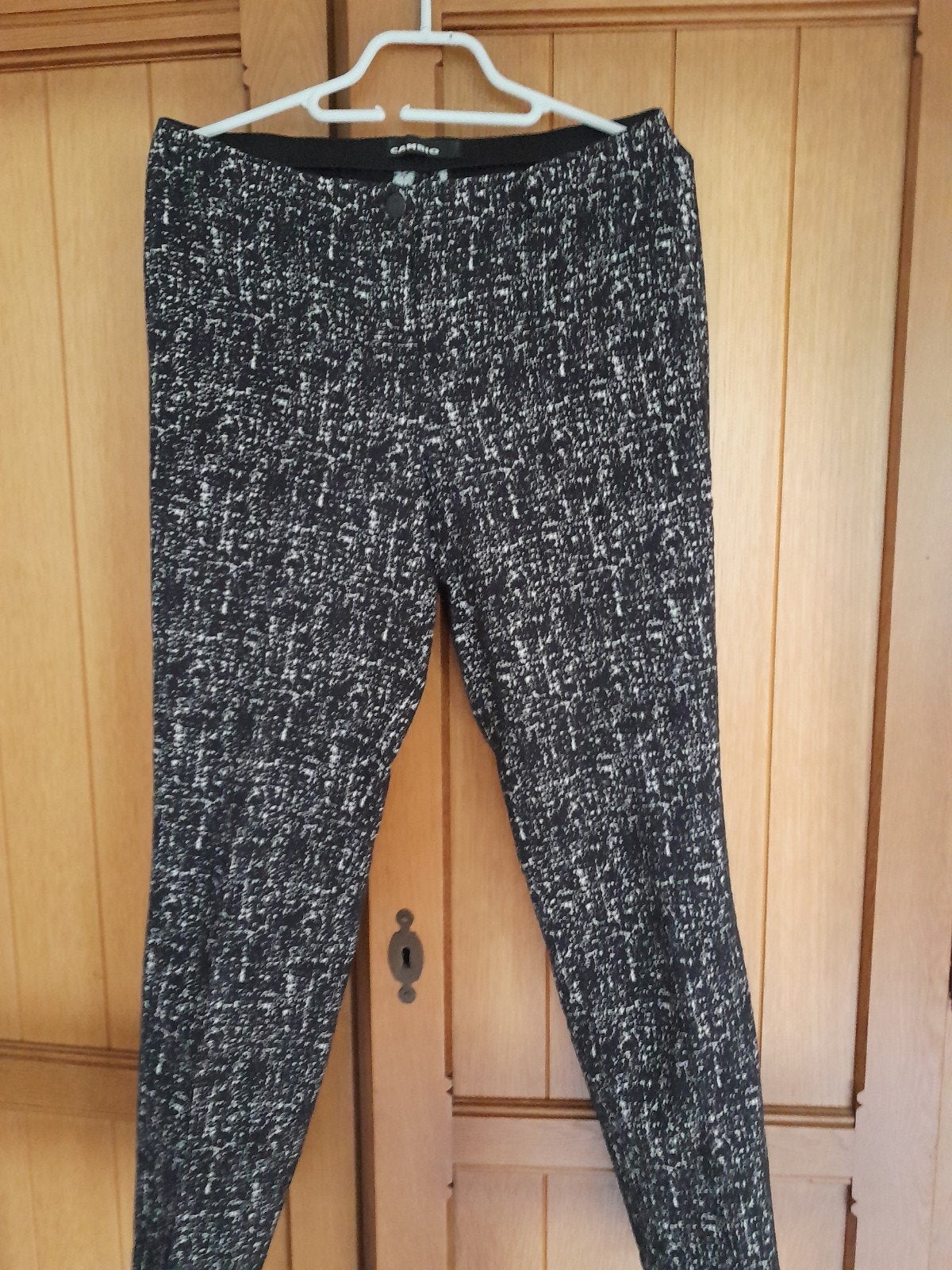 Broek pantalon van Cambio maat 38 zwart wit, Kleding | Dames, Broeken en Pantalons, Maat 38/40 (M), Cambio, Verzenden, Zwart