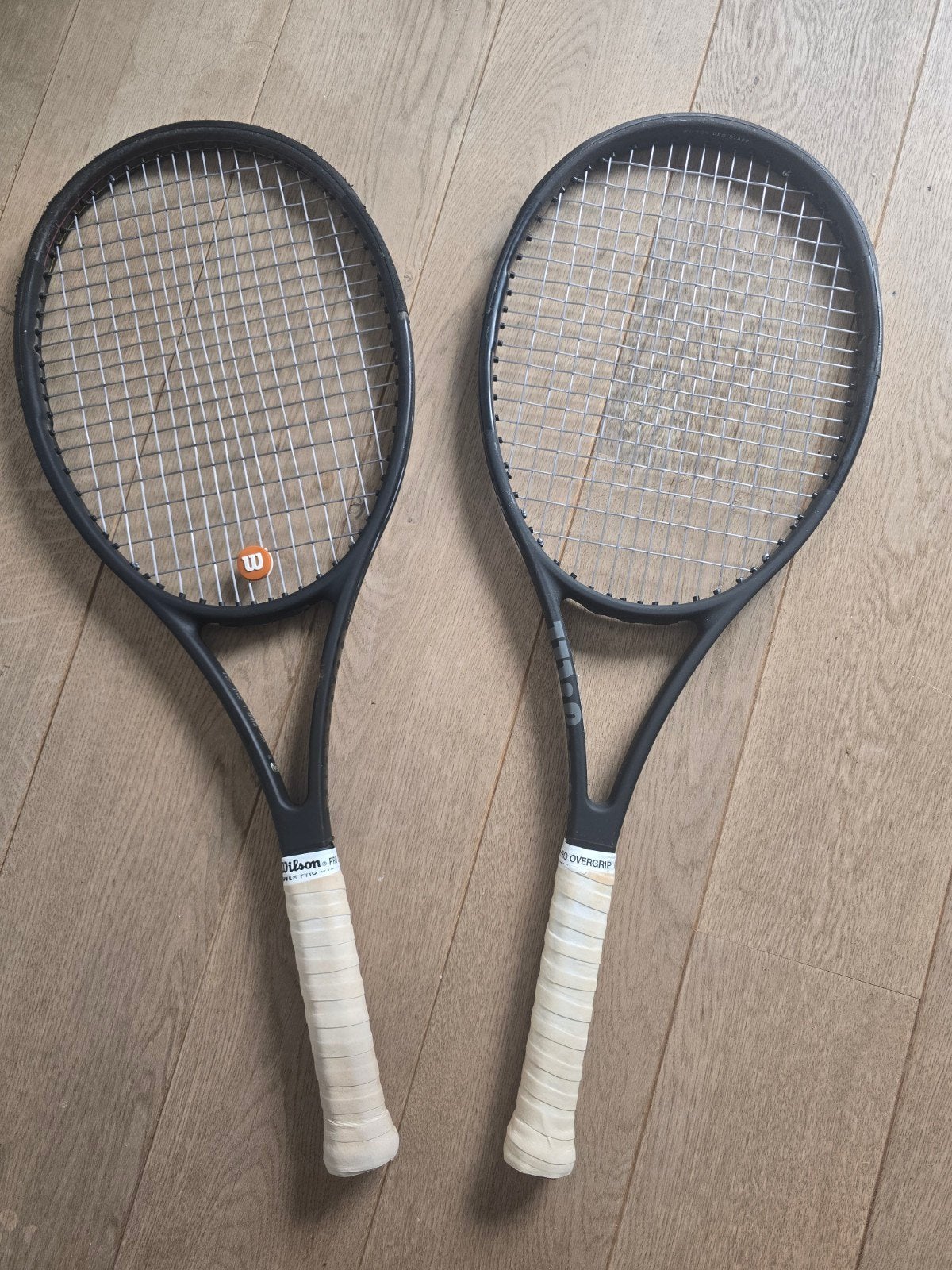2x Wilson Pro Staff v13: 97 en 97L tennisrackets, Ophalen of Verzenden