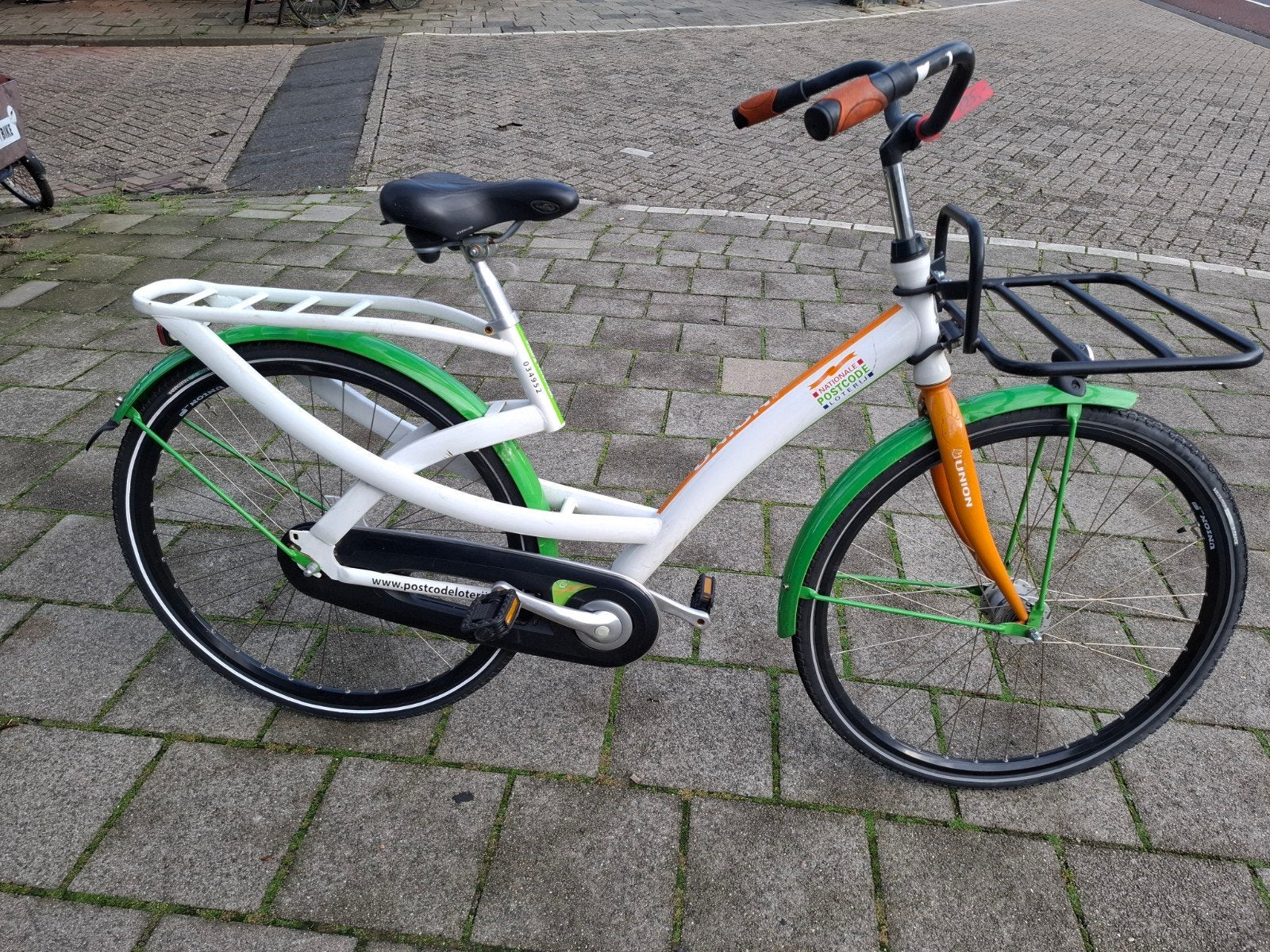 Postcode Loterij Fiets - Zo goed als nieuw, Overige merken, (Extra) lage instap, Velgrem, Ophalen of Verzenden