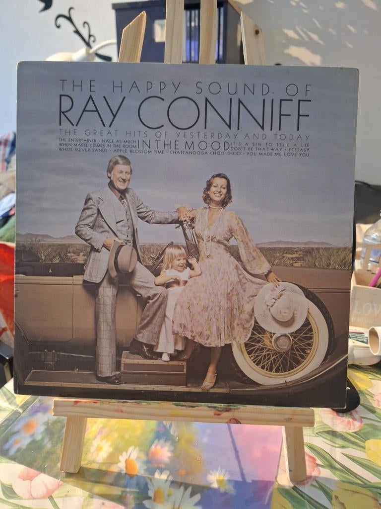 Ray Conniff - The Happy Sound Of Ray Conniff LP, Cd's en Dvd's, Vinyl | Pop, Ophalen of Verzenden, 1970 - 1979, Gebruikt, 12 inch
