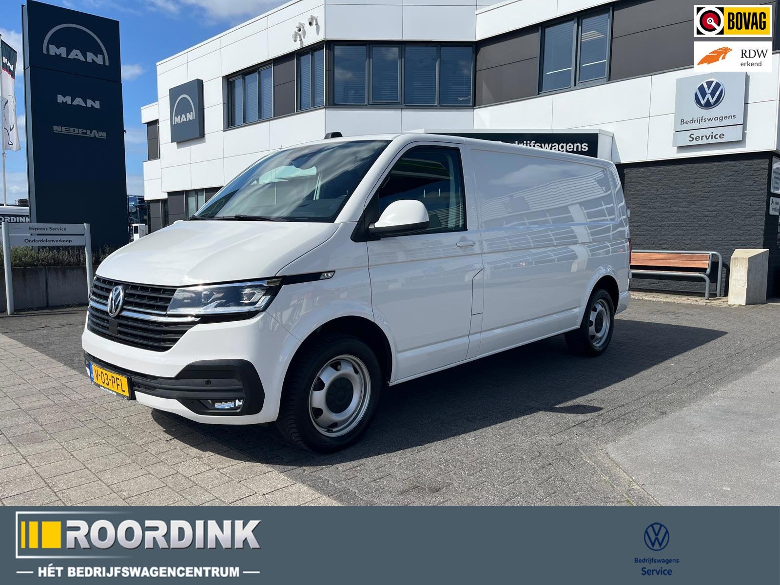 Volkswagen TRANSPORTER T6.1 150 pk DSG L2 - 3200 kg uit. Bum, Gebruikt, 4 cilinders, 150 pk, Volkswagen