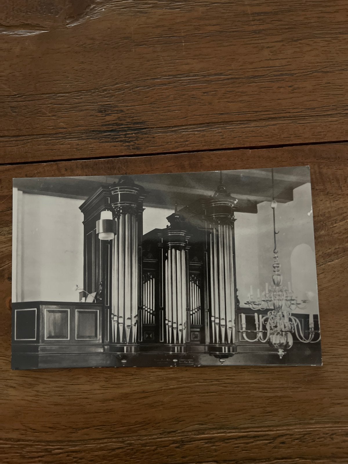 Ansichtkaart: Ned. Herv. kerk te Norg (Dr.) - Orgel, Ophalen of Verzenden, 1960 tot 1980, Ongelopen