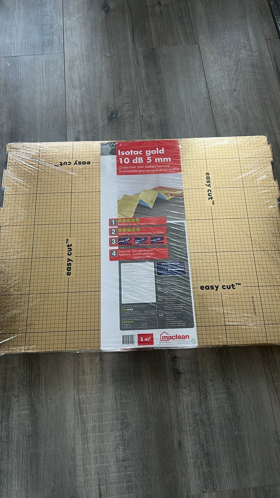 Macleans Isotac Gold ondervloer - Nieuw, Ophalen, 50 tot 150 cm, Overige typen, Nieuw