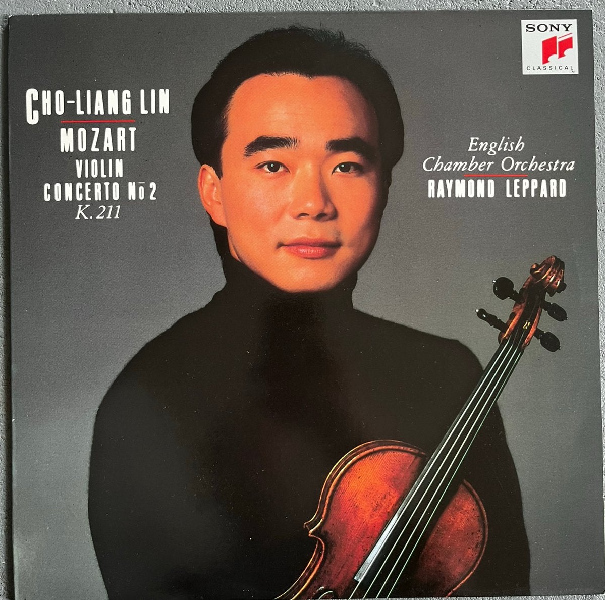 lp klassiek vinyl Mozart violin concerto Cho Liang Lin Sony, Ophalen, Overige typen, Zo goed als nieuw, 12 inch