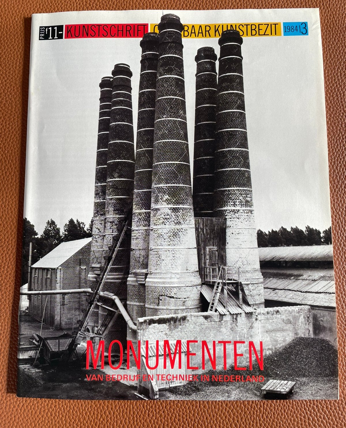 Kunstschrift 1984 nr 3 Monumenten van bedrijf en techniek, Ophalen of Verzenden