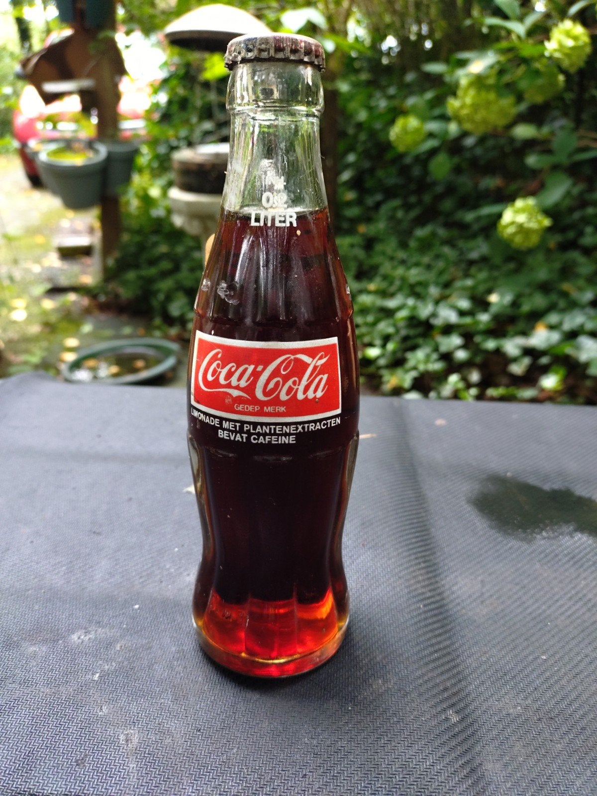 Uniek: Coca Cola flesje gevuld met Pepsi (jaren '80), Ophalen of Verzenden, Gebruikt