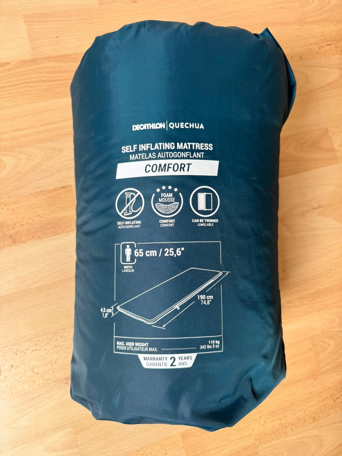 Decathlon Quechua selfinflate - 4 stuks, Caravans en Kamperen, Luchtbedden, Ophalen, Zo goed als nieuw