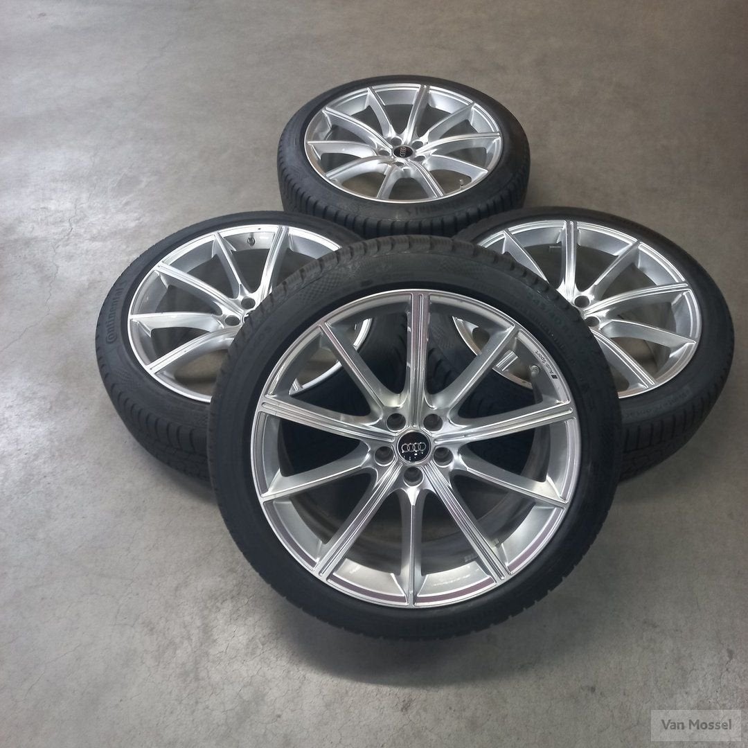Audi RS6 Continental Wintercontact TS860S 245/40/R21 100V, -, -, Banden en Velgen, Gebruikt