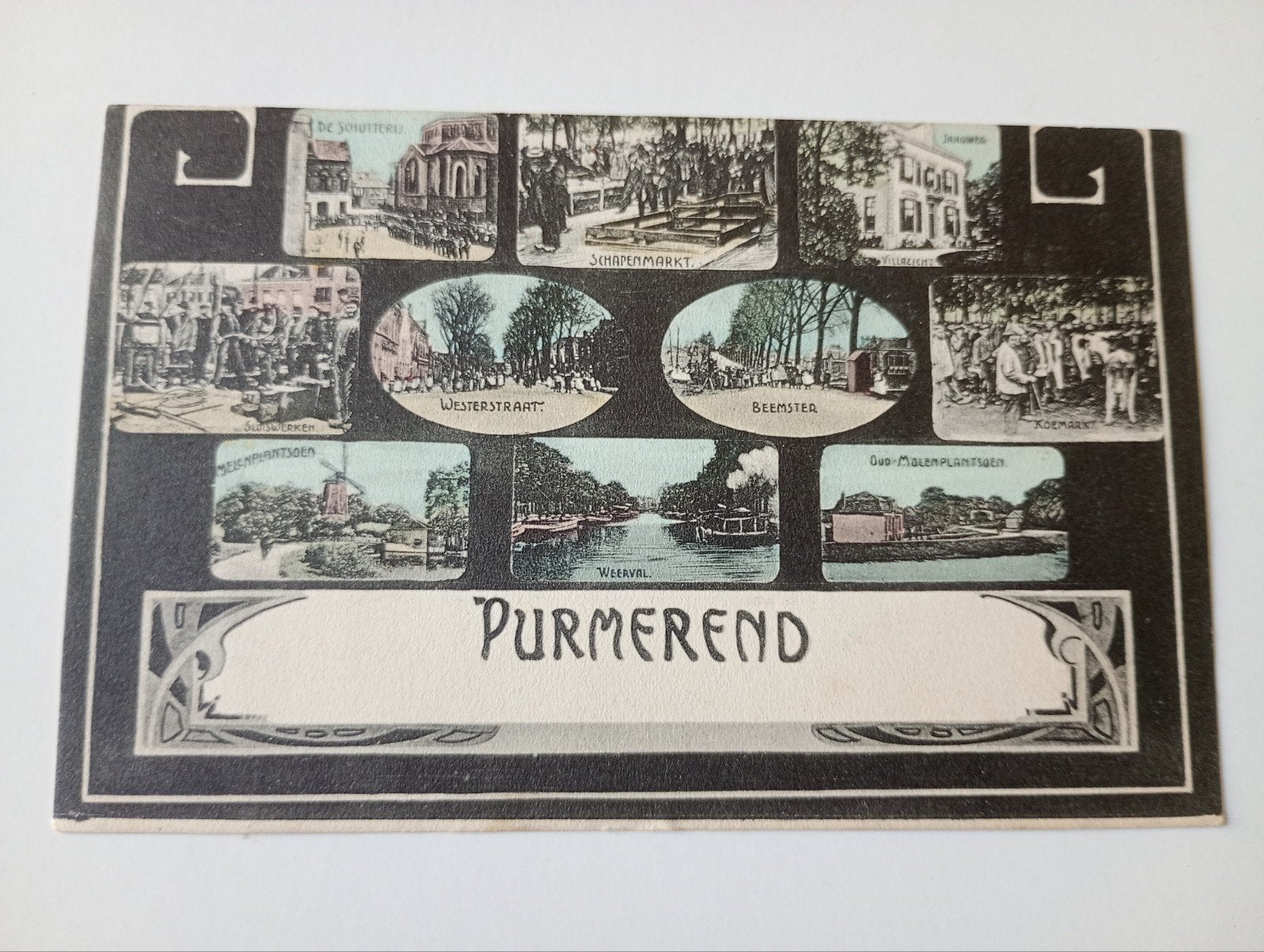 Purmerend 1908, Ophalen of Verzenden, Voor 1920, Gelopen, Noord-Holland