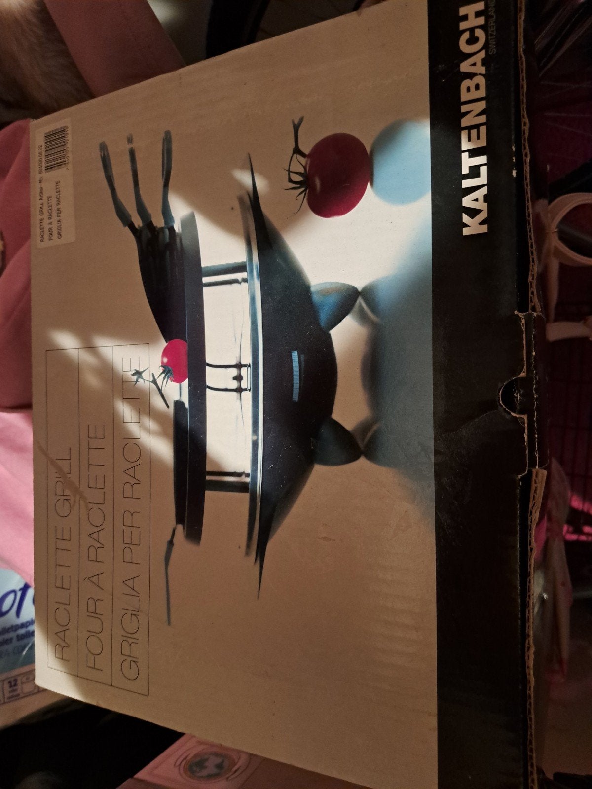 Kaltenbach Raclette Grill - Gezellig Tafelen, Ophalen, Gebruikt, 4 t/m 7 personen