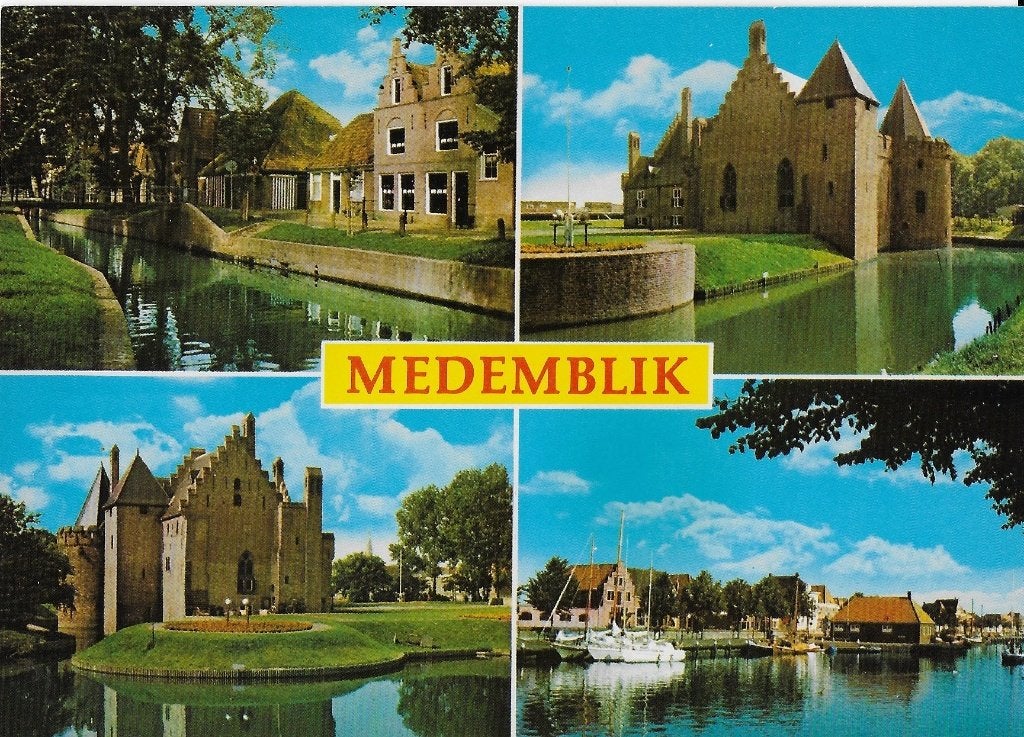 Ch252 ansichtkaart medemblik -- ongelopen, Ophalen of Verzenden, 1980 tot heden, Ongelopen