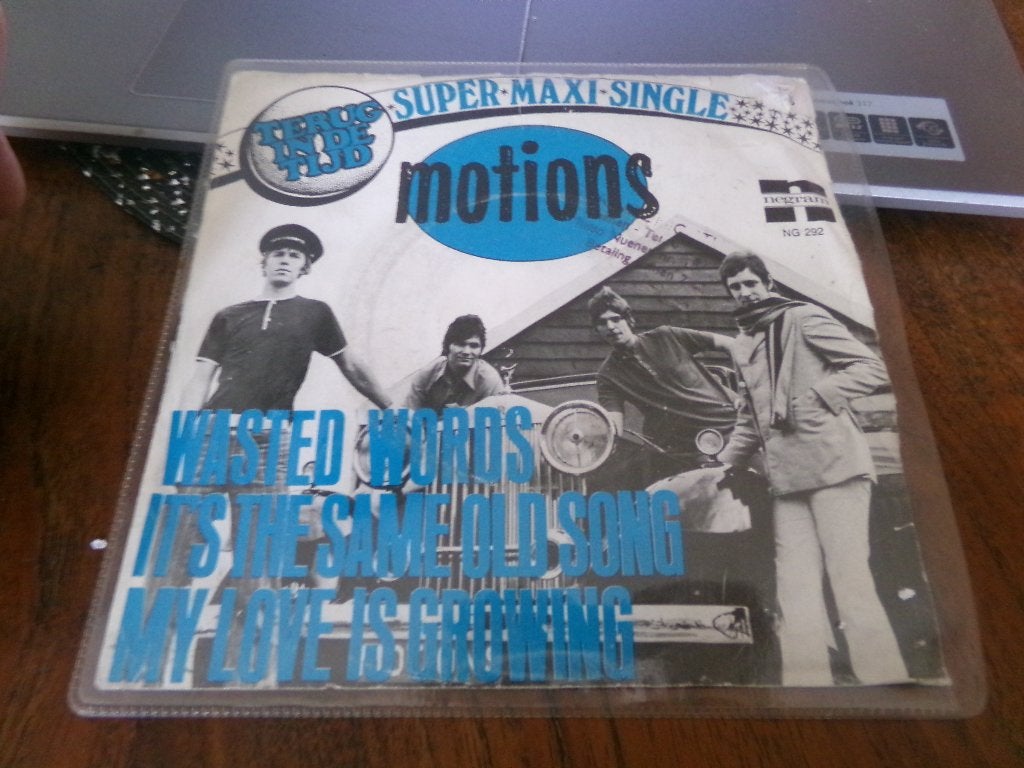 EP - Motions – Wasted Words - 1972, Cd's en Dvd's, Gebruikt, Ophalen of Verzenden, EP, Pop