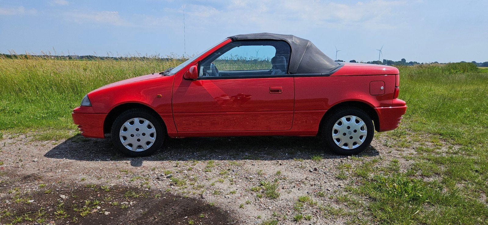 Suzuki Swift Cabriolet 1994, 54000km NAP, Voorwielaandrijving, Stof, Cabriolet, Handgeschakeld