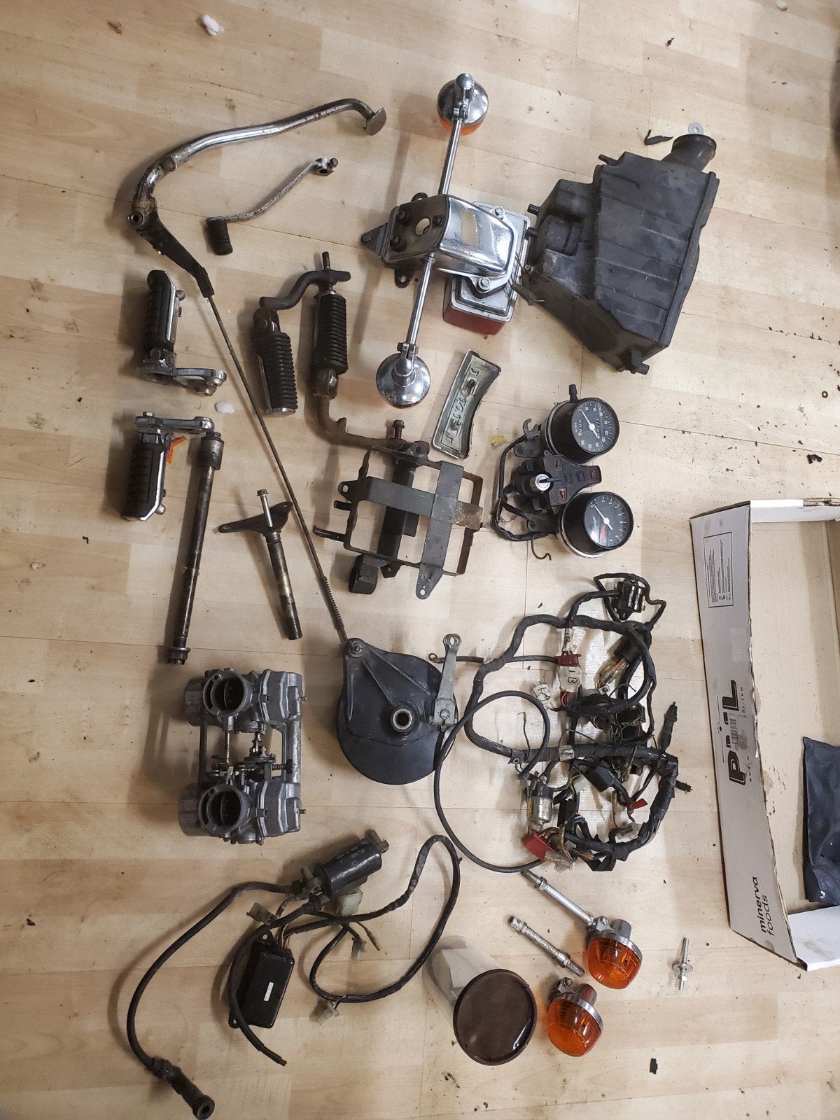 Rest onderdelen Honda CM400 demontage sloop project, Fietsen en Brommers, Ophalen of Verzenden, Gebruikt, Overige typen