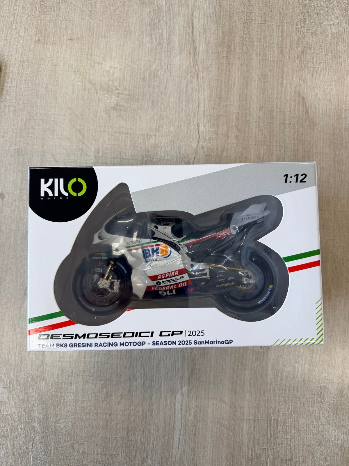 KiloWorks Ducati Desmosedici GP 2025 MotoGP schaalmodel 1:12, Overige merken, 1:32 tot 1:50, Overige typen, Nieuw