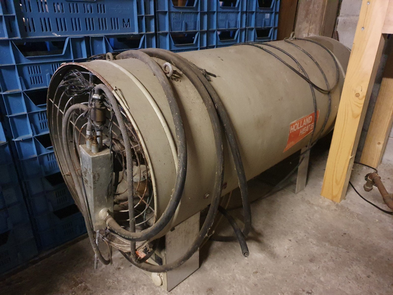 Holland Heater Diesel/Petroleum Kachel, Ophalen, 30 tot 80 cm, Gebruikt, Kachel